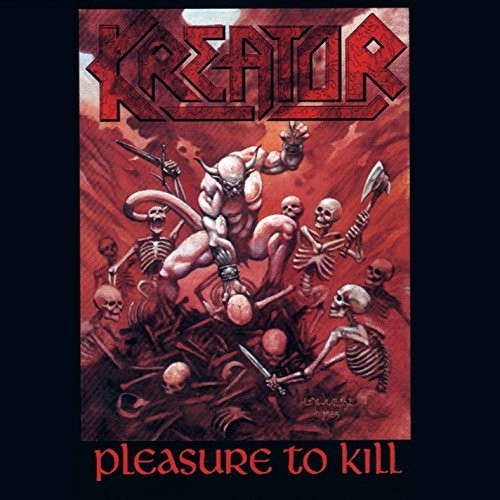 KREATOR 'PLEASURE TO KILL' 2LP - IMPORT