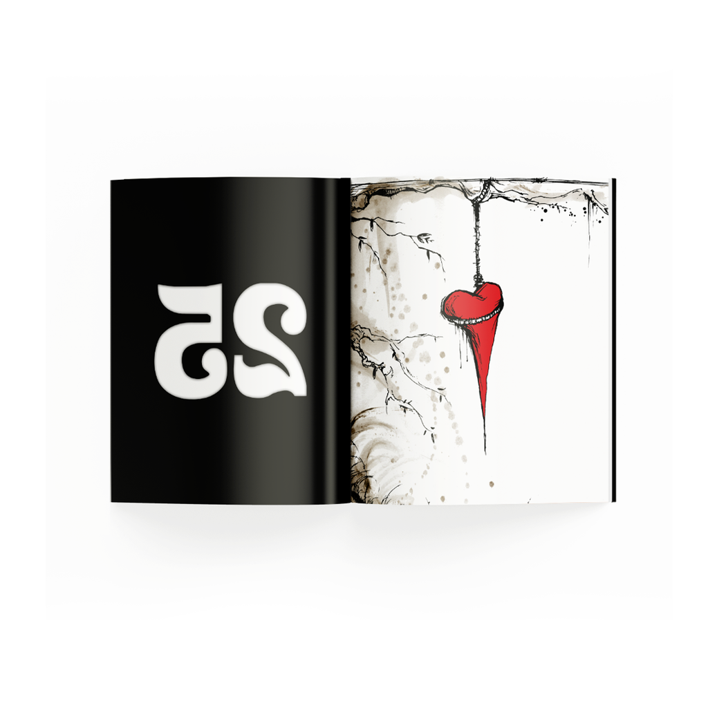 THE USED'IN LOVE AND DEATH' LP + AP SPECIAL COLLECTOR'S EDITION MAGAZINE - EXCLUSIVE - LTD. 500 - GHOST