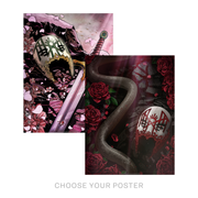 SLEEP TOKEN 'ROSES/SWORD' FOILED POSTERS