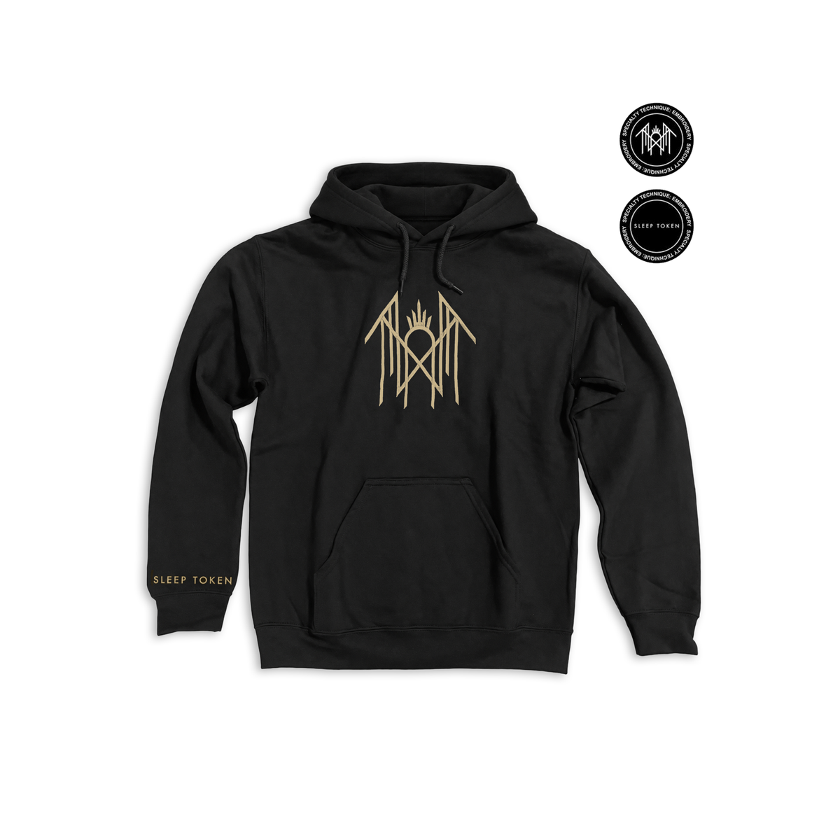 SLEEP TOKEN EMBROIDERED HOODIE