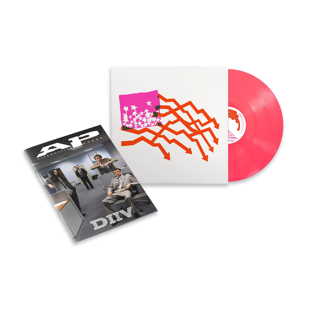 DIIV ‘ZIRP!’ LP (Exclusive – Limited to 500, Neon Coral Vinyl) + ZINE