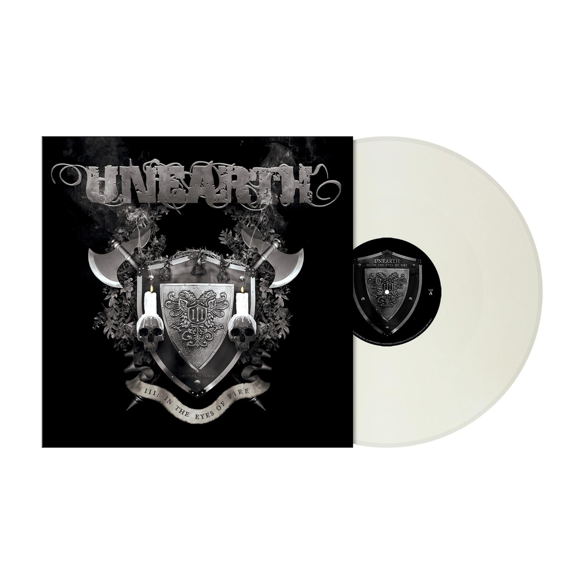 UNEARTH 'III:IN THE EYES OF FIRE' LP - CLEAR/SMOKE/MARBLED