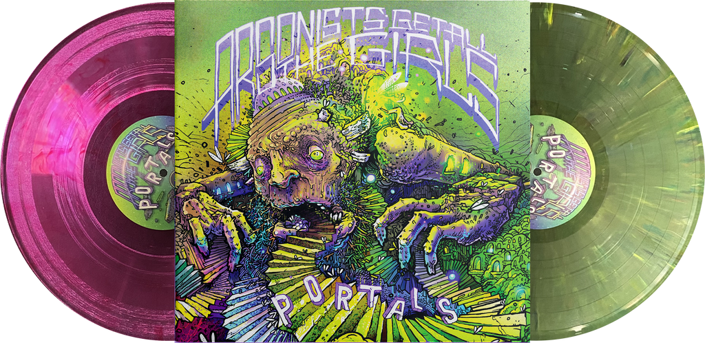 ARSONISTS GET ALL THE GIRLS ‘PORTALS’ 2LP - EXCLUSIVE - LTD. 100 - VIOLET/WHITE/SWIRL