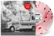 MILITARIE GUN ‘ALL ROADS LEAD TO THE GUN I’ LP - LTD. 200 - CLEAR/WHITE/RED SWIRL