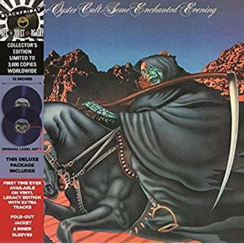 BLUE OYSTER CULT 'SOME ENCHANTED EVENING' LP - TRANSLUCENT BLUE