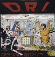 D.R.I. 'DEALING WITH IT' LP - REMASTERED MILLENNIUM EDITION
