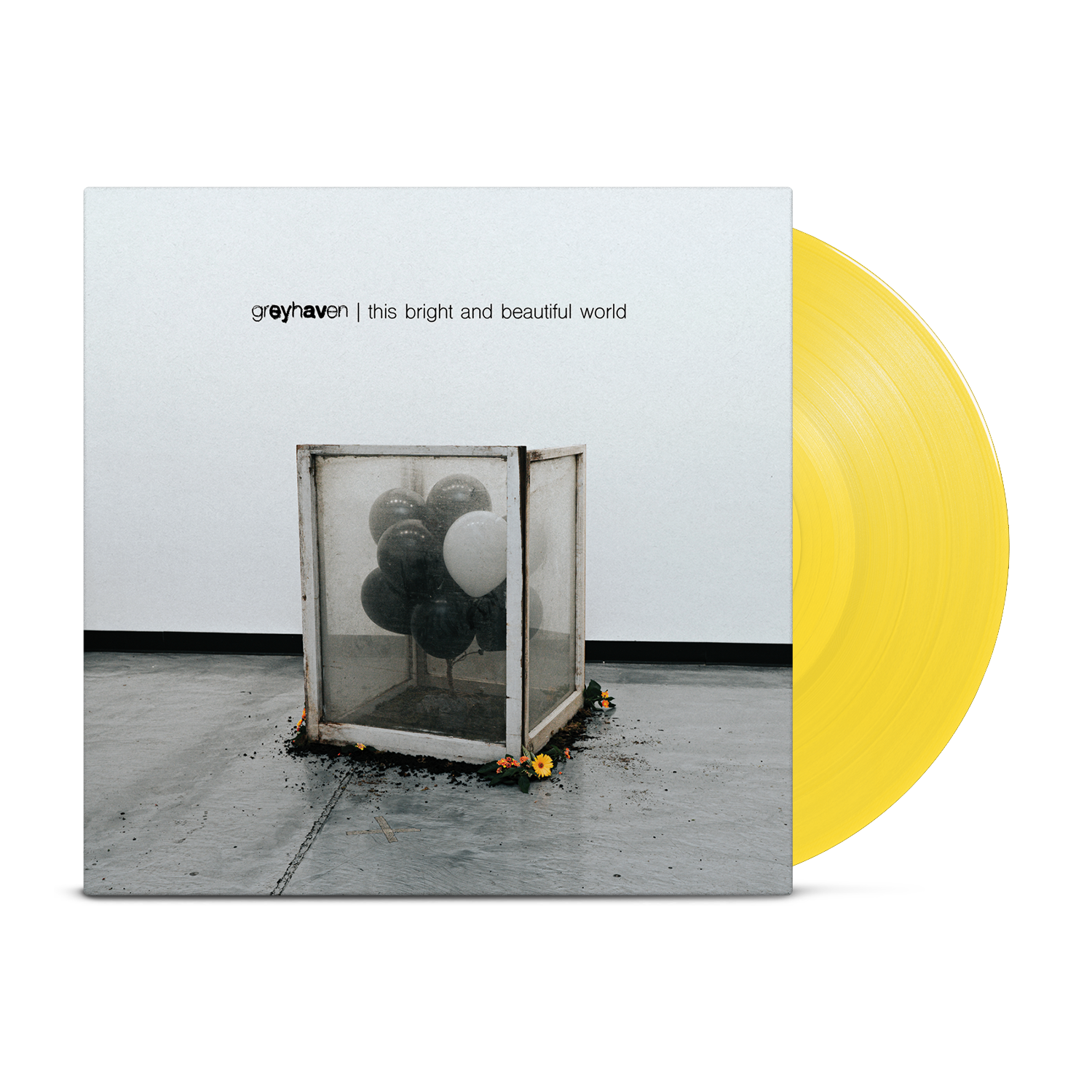 GREYHAVEN 'THIS BRIGHT AND BEAUTIFUL WORLD' LP - EXCLUSIVE - LTD. 200 - YELLOW