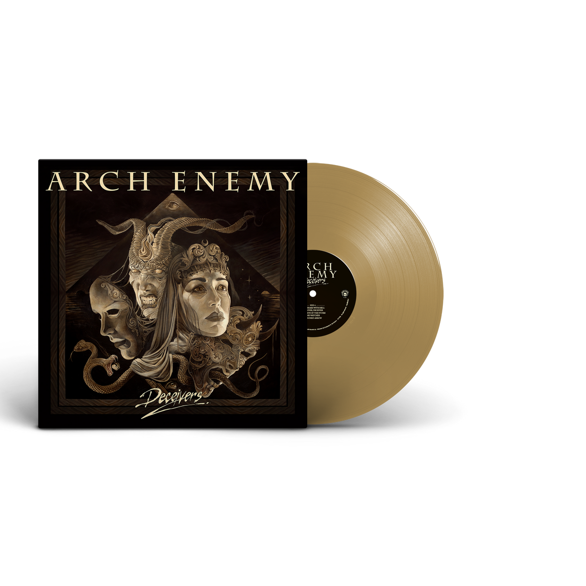 ARCH ENEMY ‘DECEIVERS’ LP - LTD. 500 - TRANSPARENT TAN