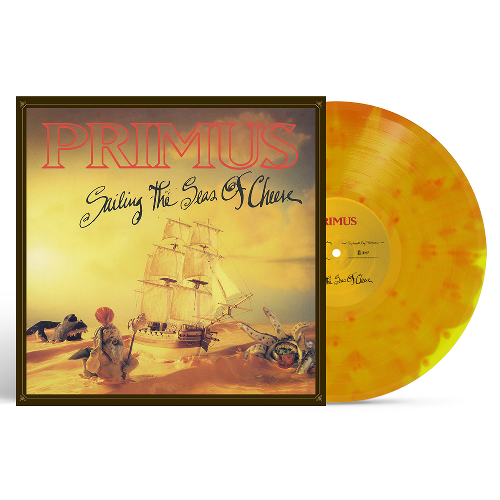 PRIMUS ‘SAILING THE SEAS OF CHEESE’ LP (Limited Edition – Cheese Melt Vinyl)