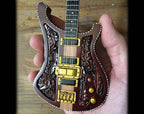 MOTORHEAD - LEMMY - SIGNATURE CARVED BASS MINI GUITAR