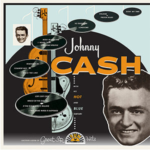 JOHNNY CASH 'WITH HIS HOT AND BLUE GUITAR' LP