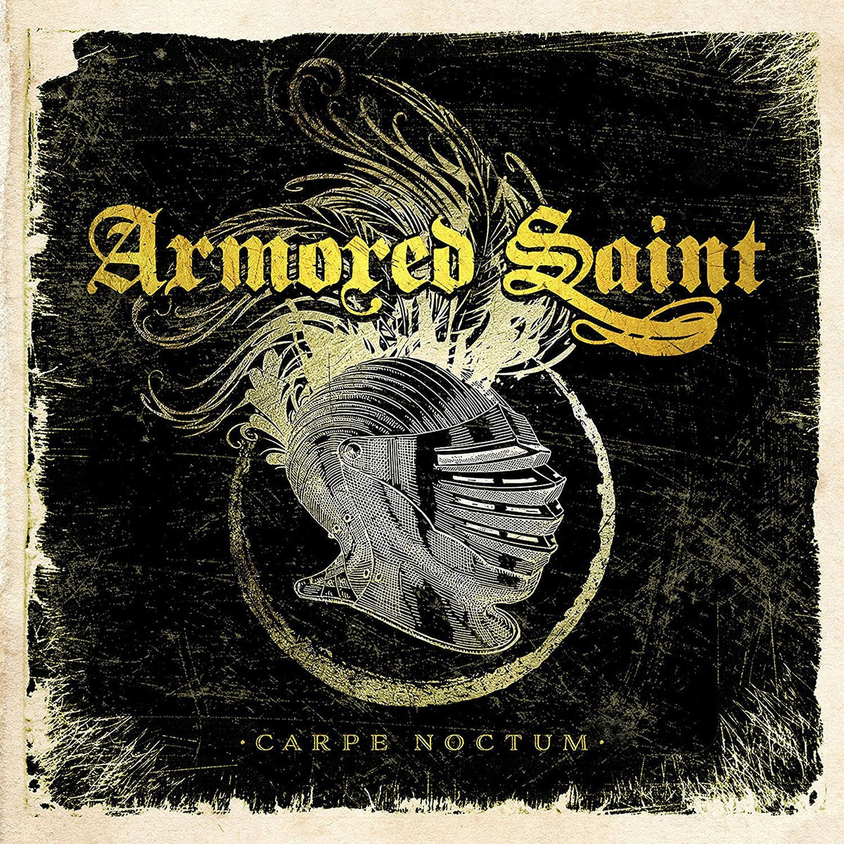 ARMORED SAINT 'CARPE NOCTUM LIVE 2015' LP - CLEAR GOLDEN