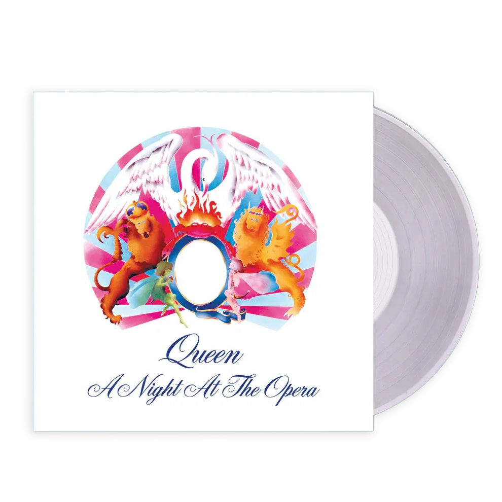 QUEEN 'A NIGHT AT THE OPERA' LP - CLEAR