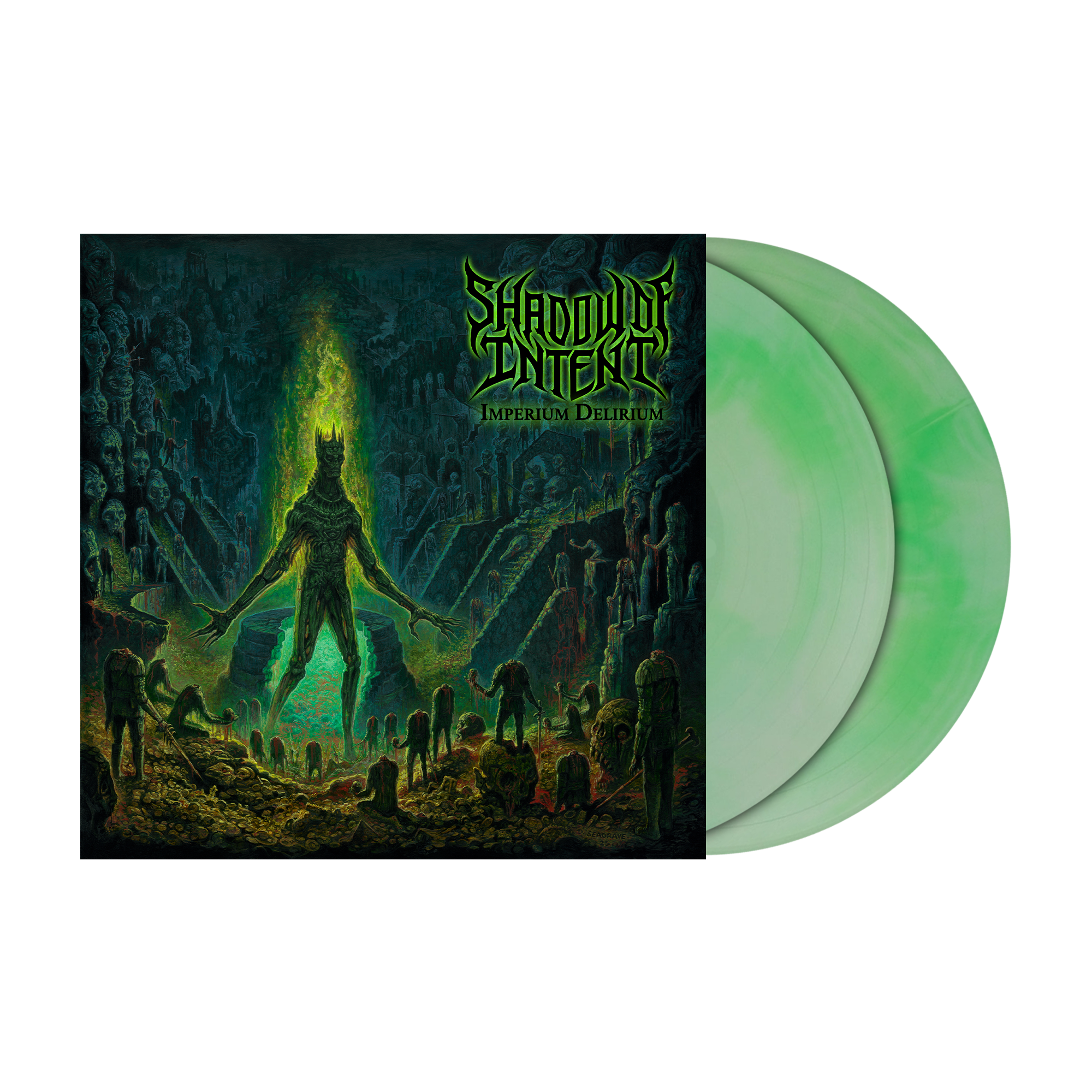 SHADOW OF INTENT ‘IMPERIUM DELIRIUM’ 2LP - EXCLUSIVE - LTD. 200 - GREN/BONE/GALAXY