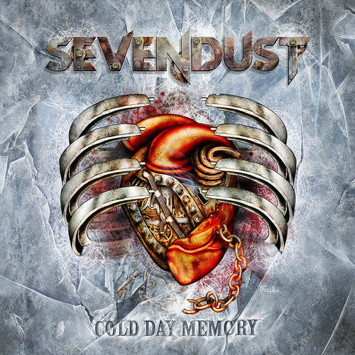 SEVENDUST 'COLD DAY MEMORY' LP - ELECTRIC BLUE/SILVER/WHITE/SPLATTER