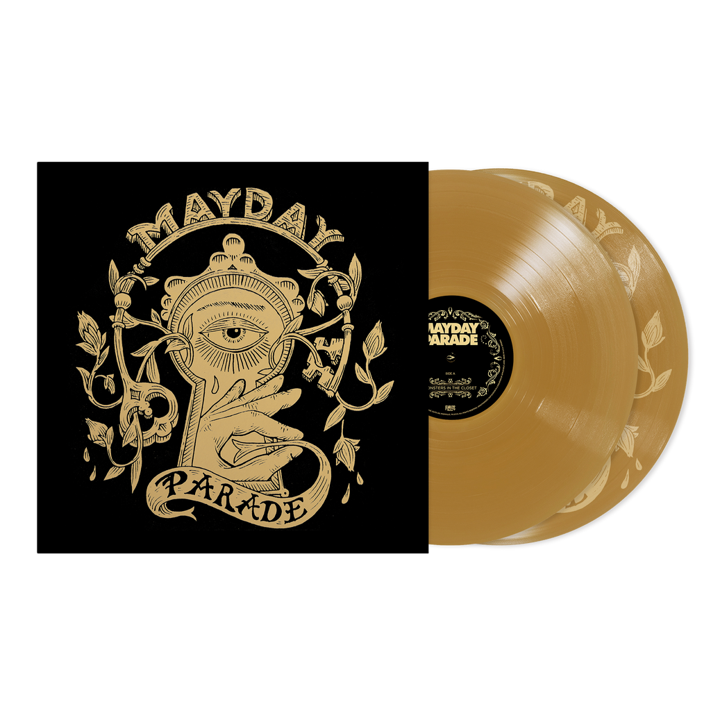 MAYDAY PARADE 'MONSTERS IN THE CLOSET' 10TH ANNIVERSARY 2LP - LTD. 500 - GOLD/ETCHING