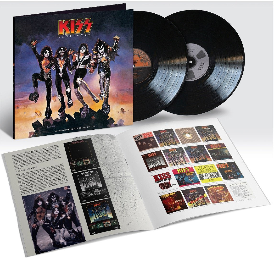 KISS 'DESTROYER' 45TH ANNIVERSARY 2LP - DELUXE EDITION