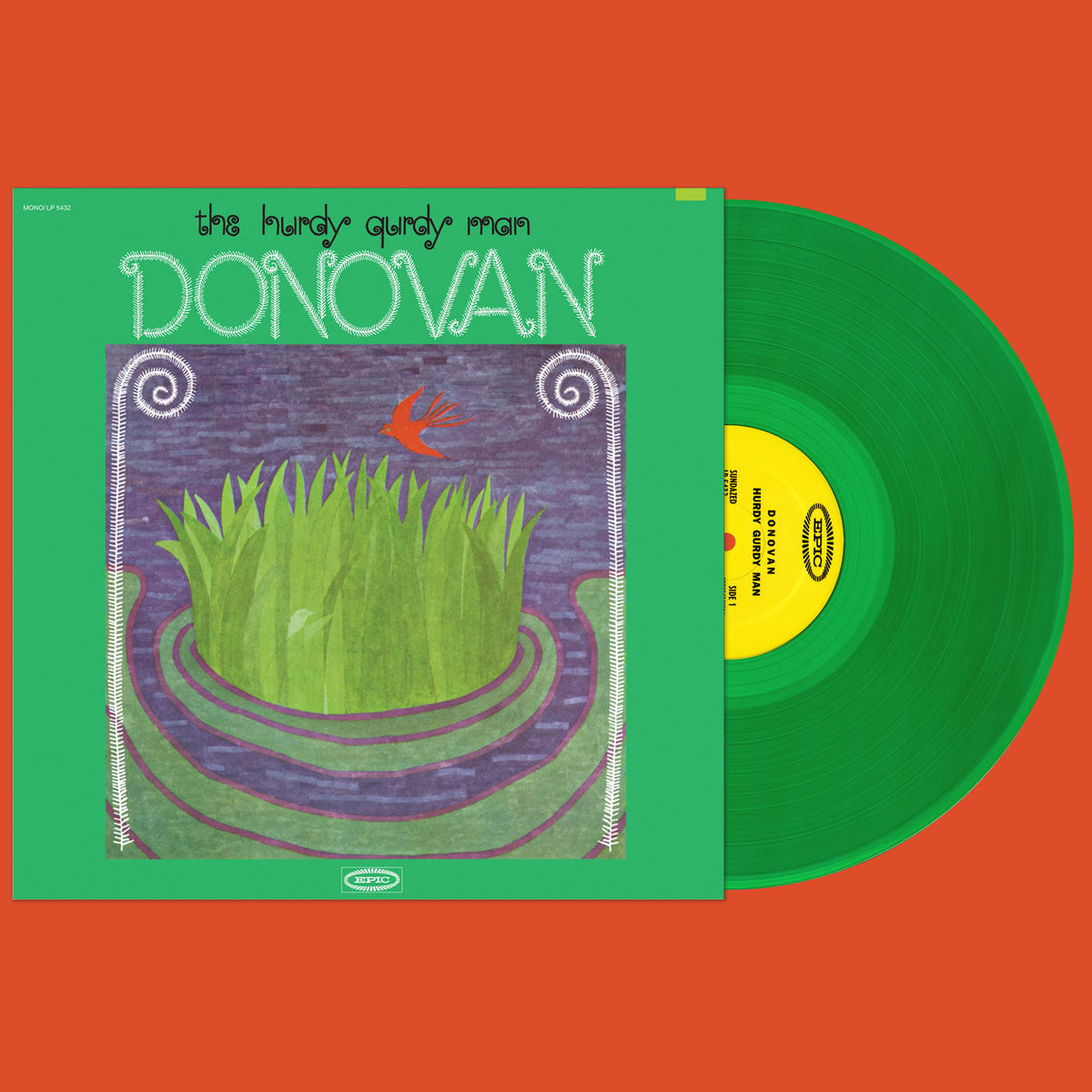 DONOVAN 'HURDY GURDY MAN' LP - GREEN