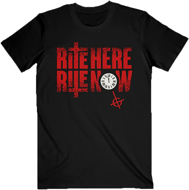 GHOST 'RITE HERE RITE NOW' T-SHIRT
