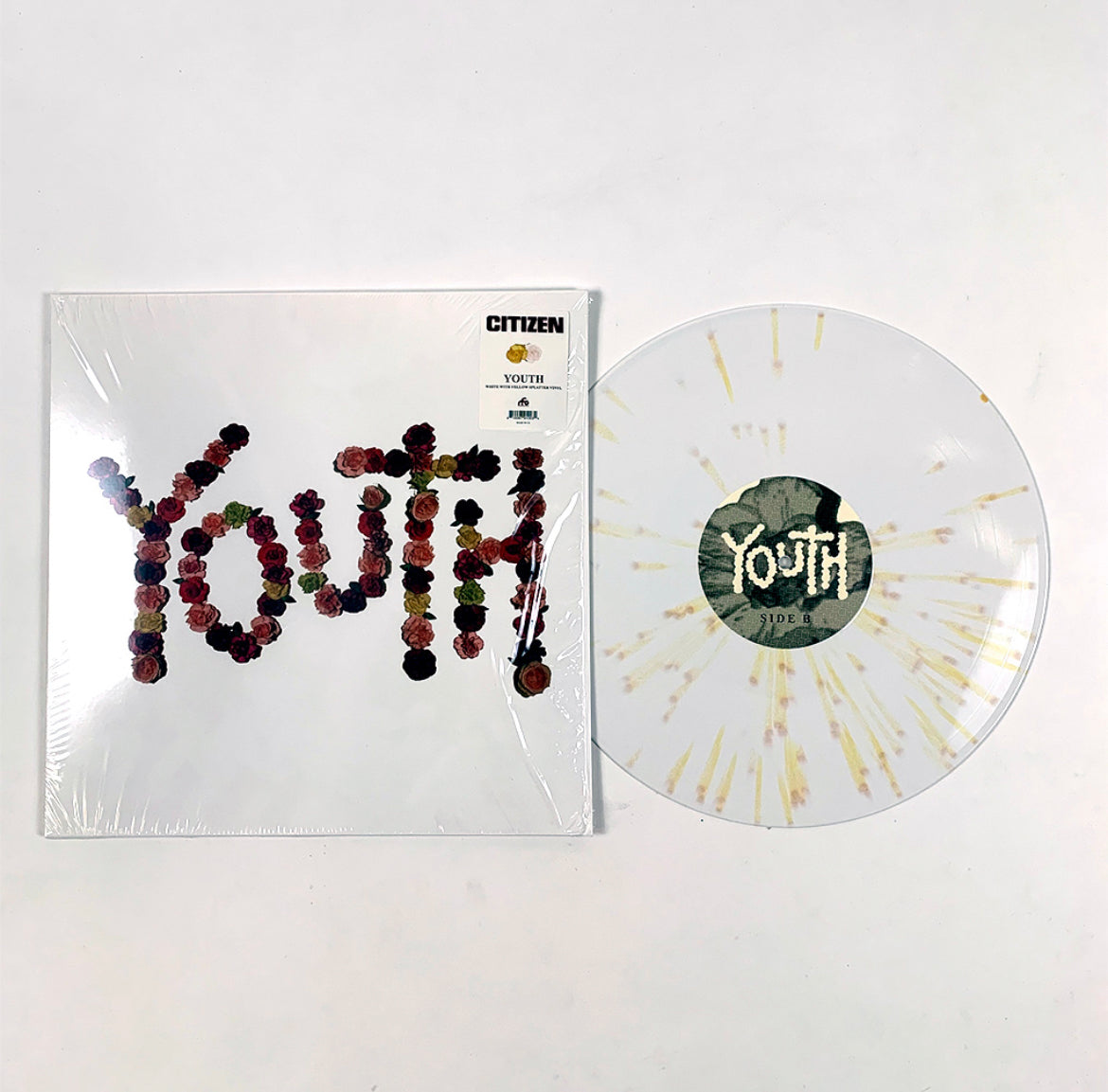 CITIZEN ‘YOUTH’ LP - EXCLUSIVE - LTD. 350 - WHITE/YELLOW/SPLATTER