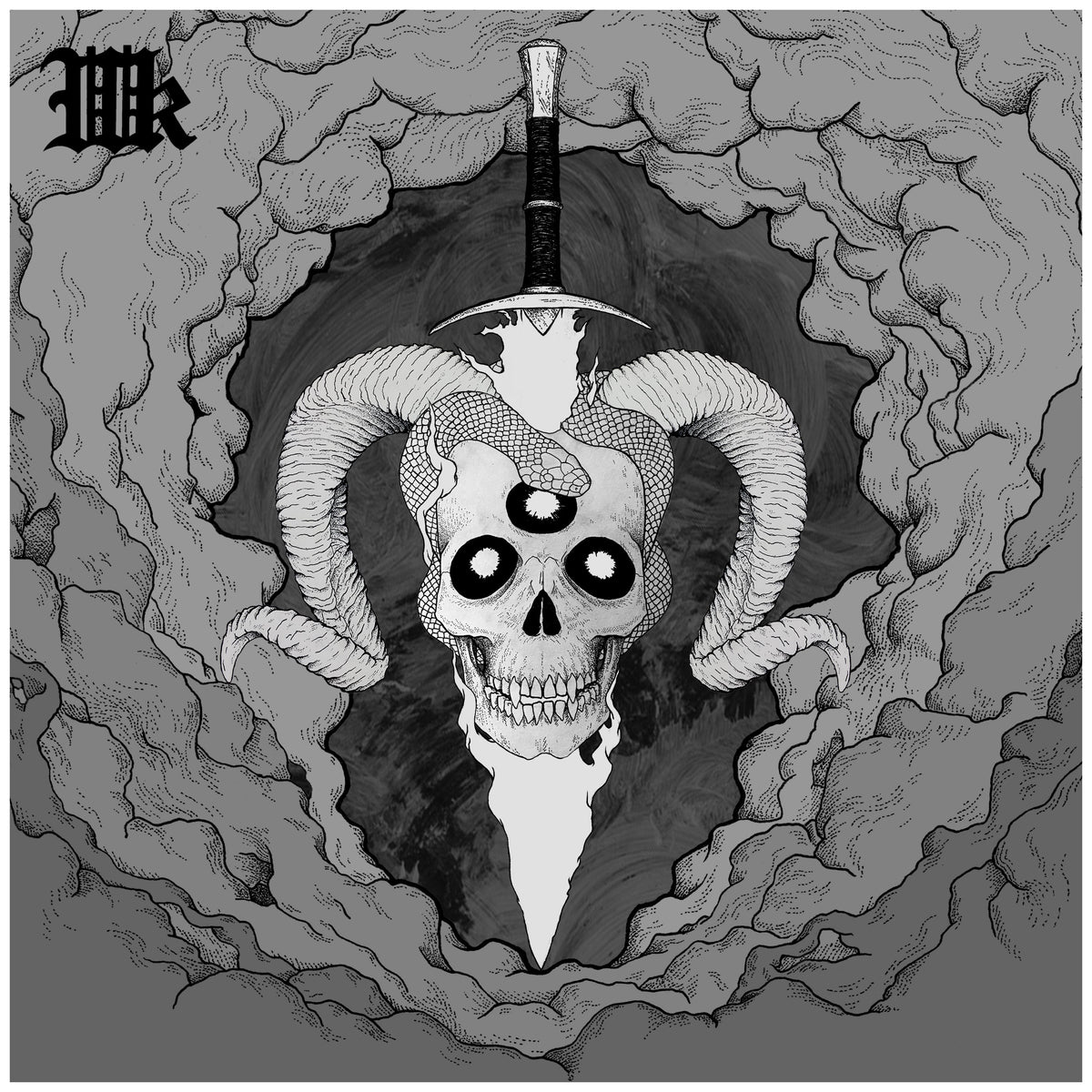 WOLF KING 'LOYAL TO THE SOIL' CLEAR WITH BLACK SMOKE LP REISSUE