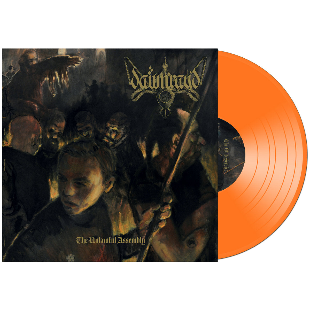 DAWN RAY'D 'THE UNLAWFUL ASSEMBLY' LP - ORANGE