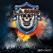 L.A. GUNS 'LIVE IN CONCERT' LP - RED