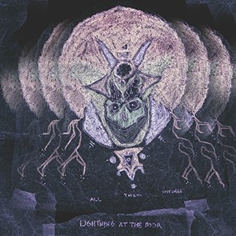 ALL THEM WITCHES 'LIGHTNING AT THE DOOR' LP - GREEN/PURPLE/SILVER