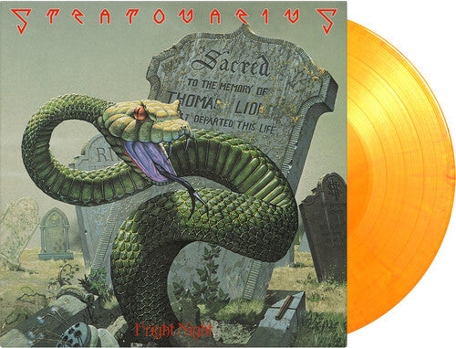 STRATOVARIUS 'FRIGHT NIGHT' LP - LTD. EDITION - FLAMING