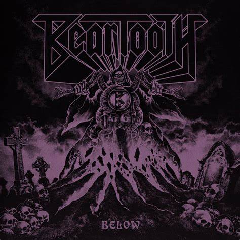 BEARTOOTH 'BELOW' LP PURPLE/GRAY