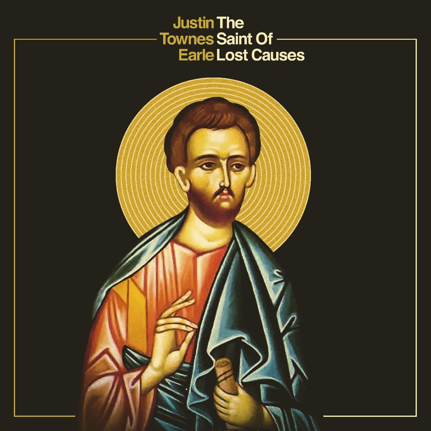 JUSTIN TOWNES EARLE 'THE SAINT OF LOST CAUSES' LP - TEAL/ORANGE