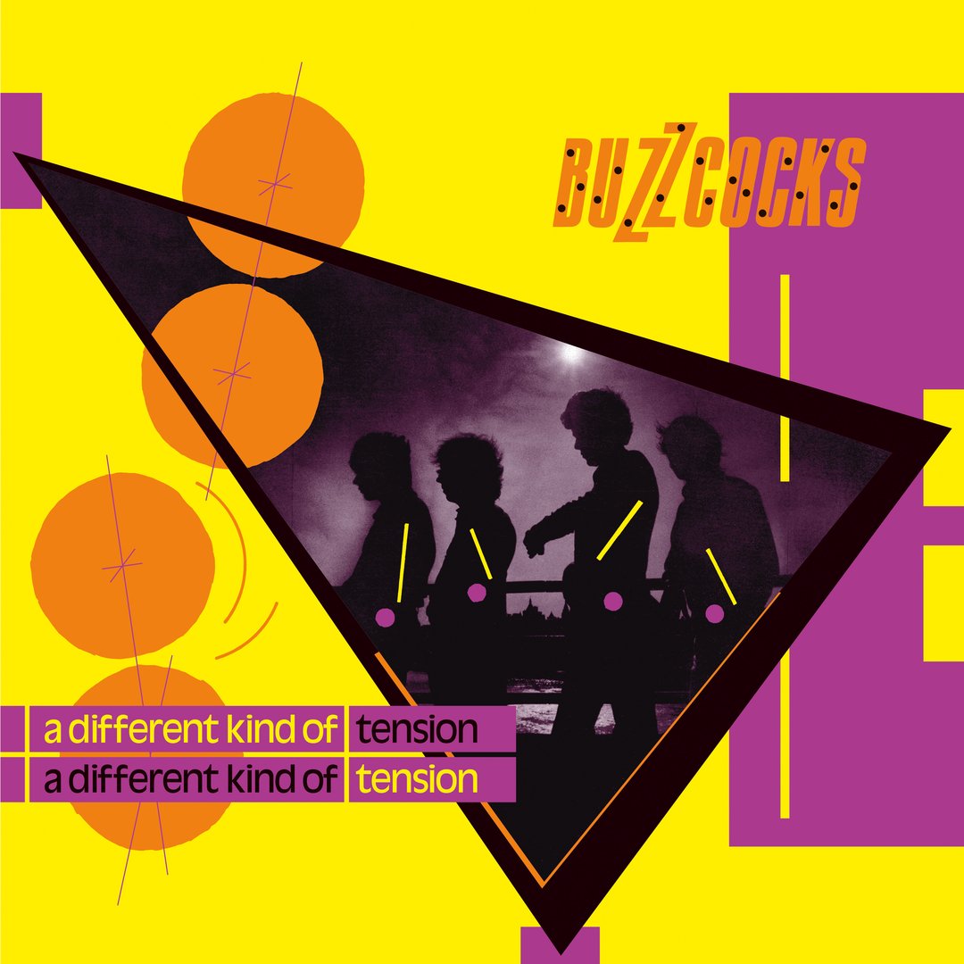 BUZZCOCKS 'A DIFFERENT KIND OF TENSION' LP - YELLOW