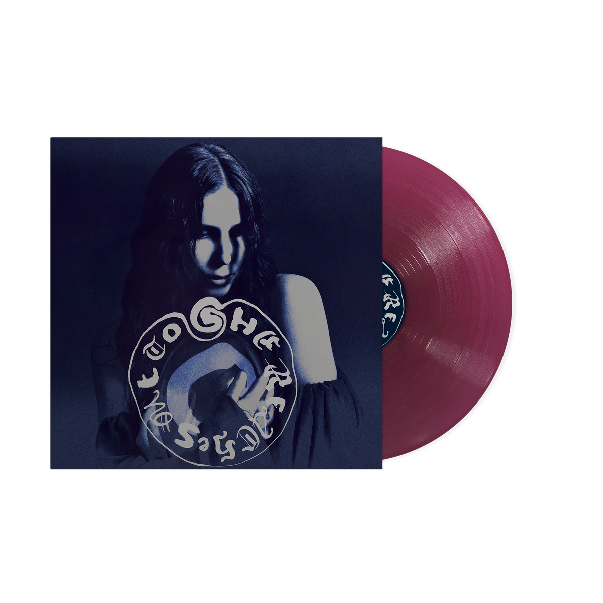 CHELSEA WOLFE ‘SHE REACHES OUT TO SHE REACHES OUT TO SHE’ LP (Limited Edition – Only 500 made, Translucent Berry Vinyl)