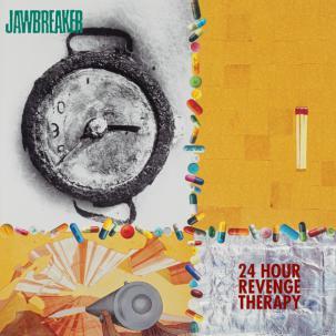 JAWBREAKER '24 HOUR REVENGE THERAPY' LP BLUE/BLACK SWIRL