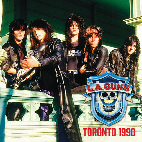 L.A. GUNS 'TORONTO 1990' LP - RED/BLUE