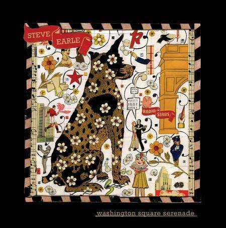 STEVE EARLE 'WASHINGTON SQUARE SERENADE' LP - METALLIC GOLD