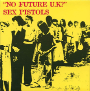 SEX PISTOLS 'NO FUTURE UK' LP - YELLOW/BLACK