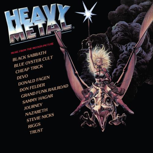 'HEAVY METAL' MOTION PICTURE SOUNDTRACK 2LP - RED