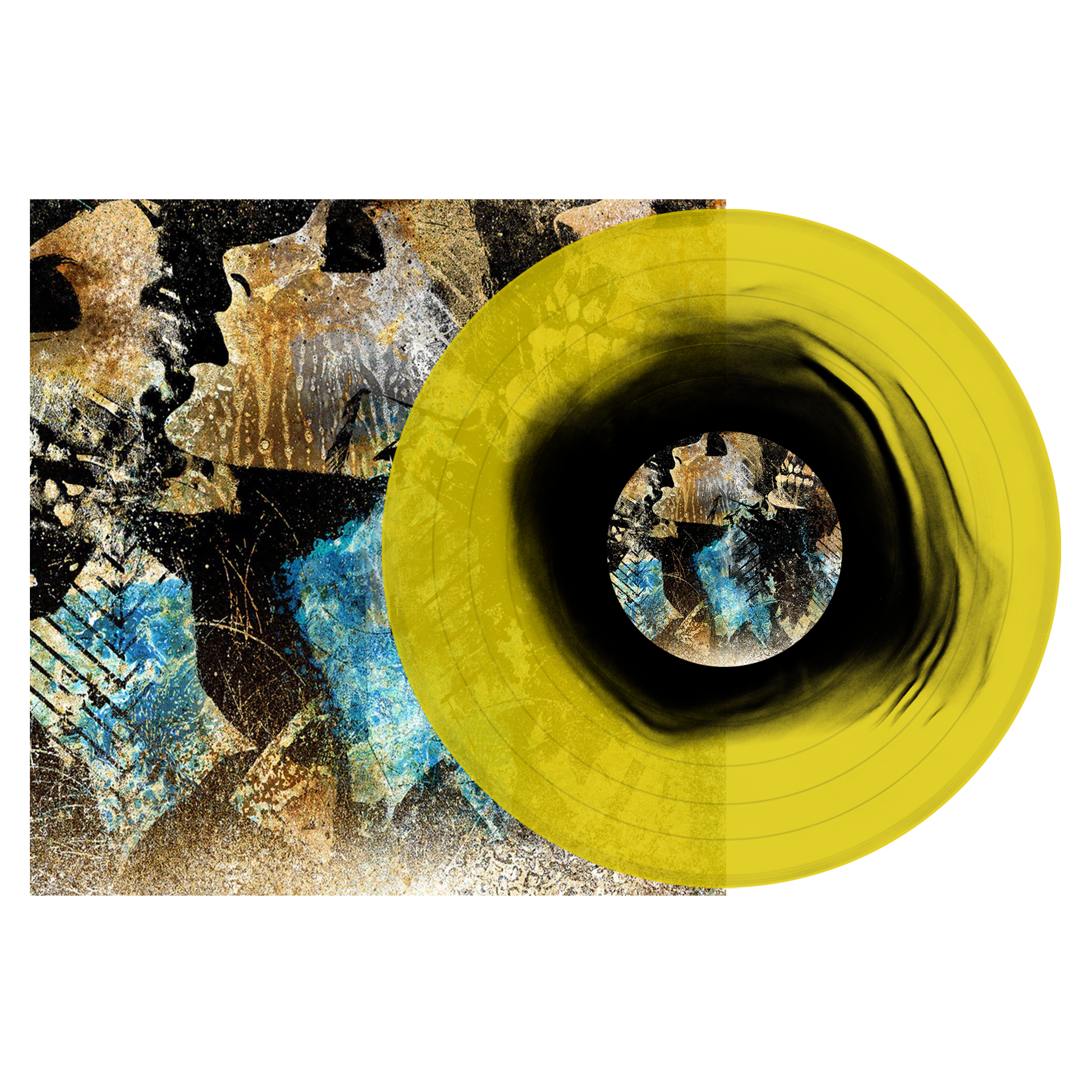 CONVERGE ‘AXE TO FALL’ LP - EXCLUSIVE - LTD. 500 - BLACK/YELLOW