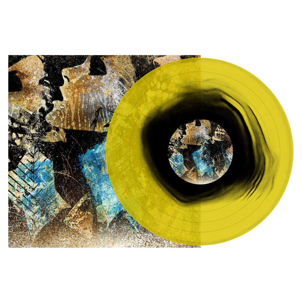 CONVERGE ‘AXE TO FALL’ LP - EXCLUSIVE - LTD. 500 - BLACK/YELLOW
