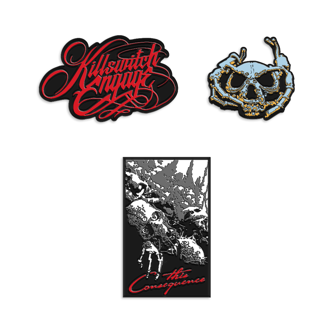 KILLSWITCH ENGAGE ‘THIS CONSEQUENCE’ LP - EXCLUSIVE - LTD. 500 - ENGULFING MOSS + REVOLVER WINTER 2024 ISSUE & ENAMEL PIN SET