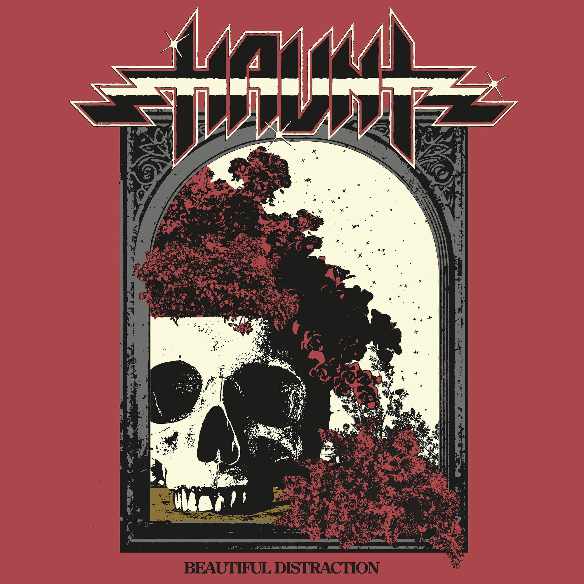 HAUNT 'BEAUTIFUL DISTRACTION' LP - CLEAR/BLACK/RED/SPLATTER