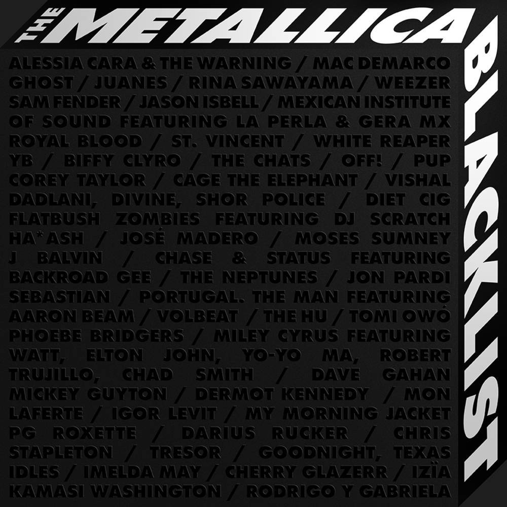 METALLICA AND VARIOUS ARTISTS 'THE METALLICA BLACKLIST' 7LP - LTD.