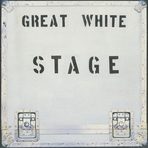 GREAT WHITE 'STAGE' 2LP - WHITE