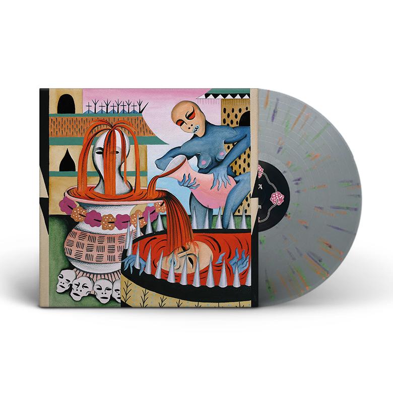 GULCH 'IMPENETRABLE CEREBRAL FORTRESS' LP - METALLIC SILVER/NEON/SPLATTER