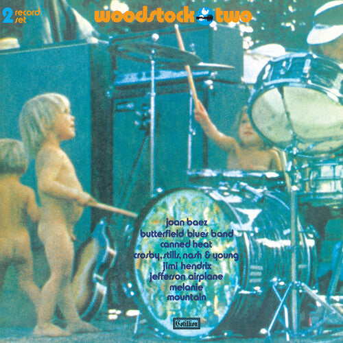 VARIOUS ARTISTS 'WOODSTOCK TWO' 2LP - ORANGE/GREEN