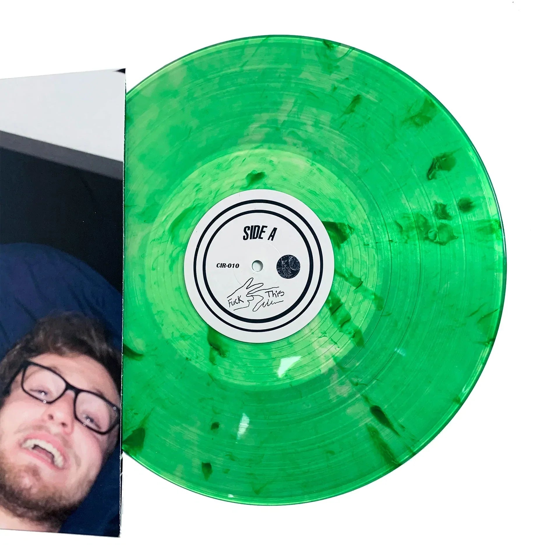 MOM JEANS ‘BEST BUDS’ LP - LTD. 500 - LIGHT/DARK GREEN SPLATTER