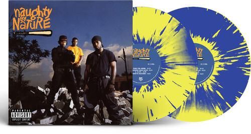NAUGHTY BY NATURE 'NAUGHTY BY NATURE' 30TH ANNIVERSARY 2LP - YELLOW/BLUE/SPLATTER