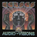 KANSAS 'AUDIO VISIONS' LP - BLUE SWIRL