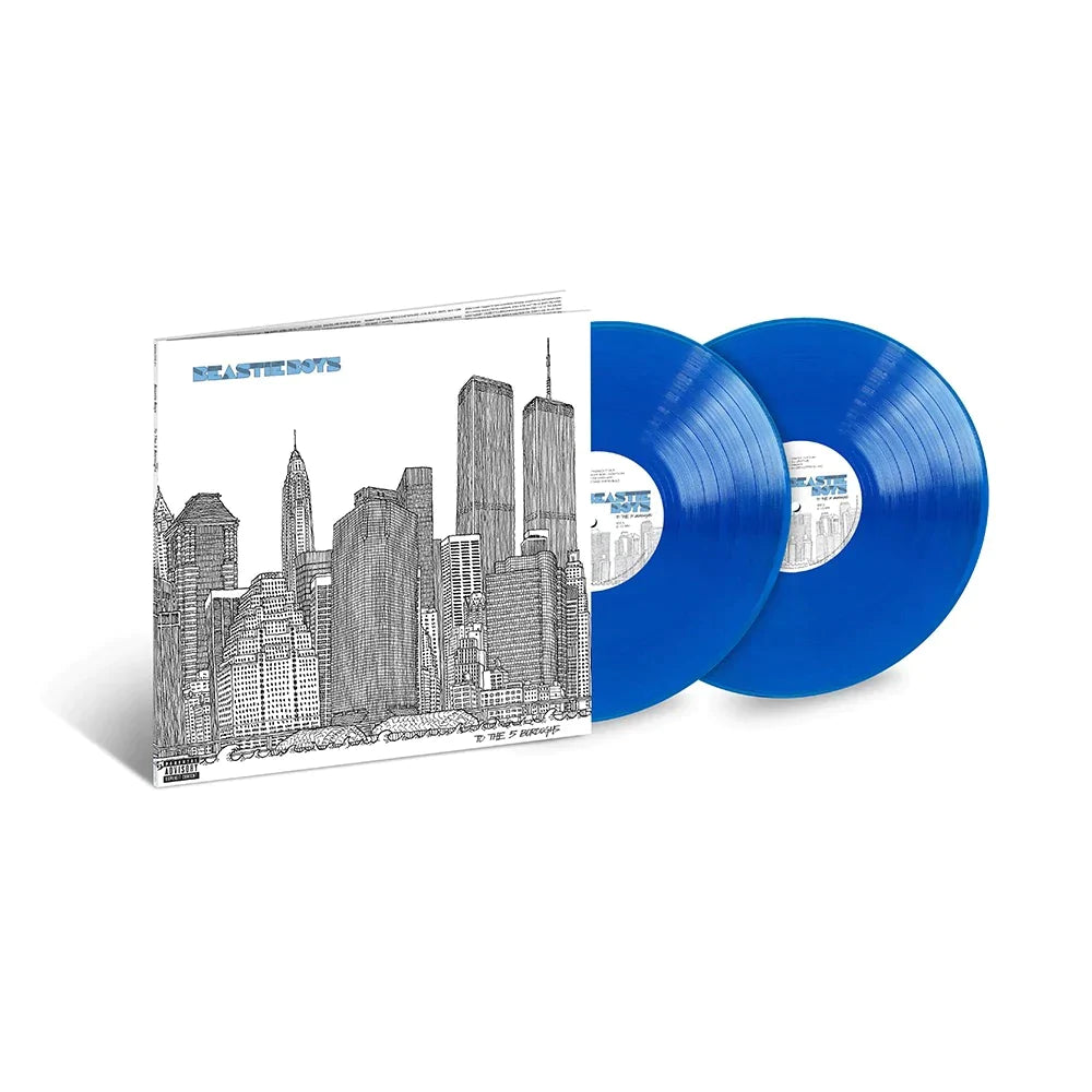 BEASTIE BOYS 'TO THE 5 BOROUGHS' 2LP - BLUE